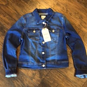 Cropped Jean jacket. Never worn